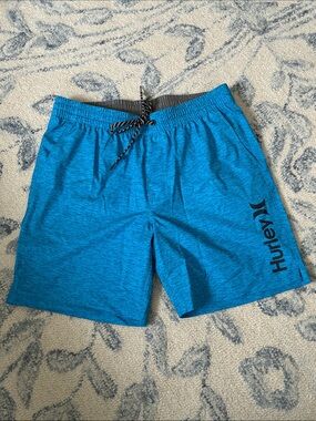 NWOT Men’s Hurley Blue Athletic Swim Trunks - Size: Medium